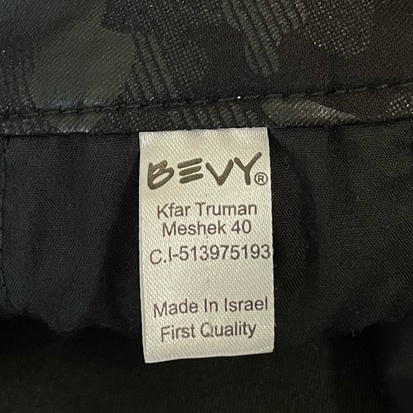 Bevy Flog Commando Button Fly Pant Stretch Cotton Black Camo Size 26 - Picture 15 of 16